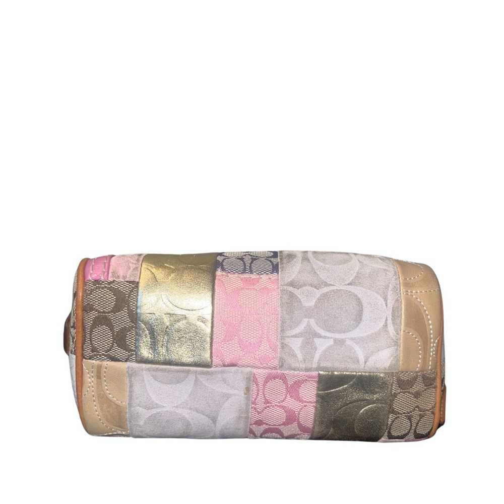 Coach Signature Patchwork Cosmetic Bag/Pouch - Picture 10 of 13